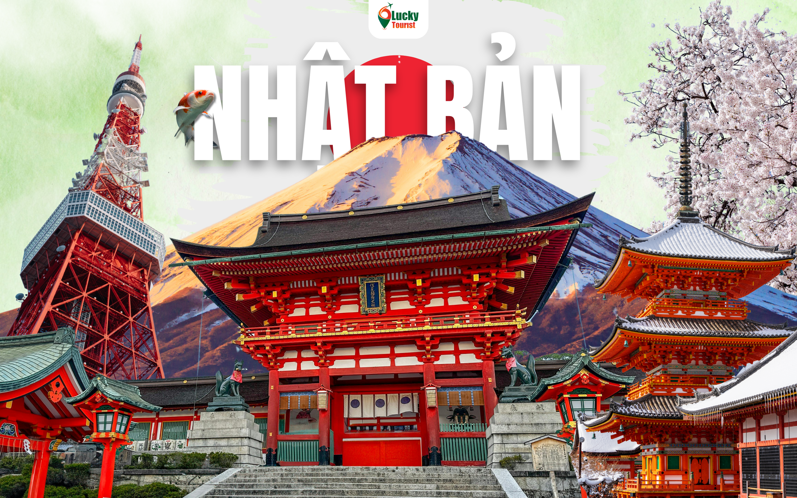Du lịch Nhật Bản Lucky Tourist